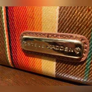 *3 for $20* Western style Steve Madden clutch, faux leather, envelope close.